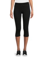 Athletic Works Women's Mid Rise Slim-Leg Capri Leggings, Sizes S-XXL