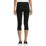 Athletic Works Women's Mid Rise Slim-Leg Capri Leggings, Sizes S-XXL