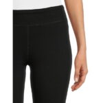 Athletic Works Women's Mid Rise Slim-Leg Capri Leggings, Sizes S-XXL