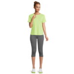 Athletic Works Women's Mid Rise Slim-Leg Capri Leggings, Sizes S-XXL