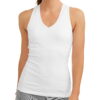 Athletic Works Women's V-Neck Racerback Tank Top with Back Mesh, Sizes S-XXL