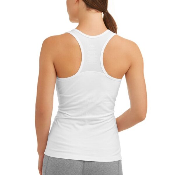 Athletic Works Women's V-Neck Racerback Tank Top with Back Mesh, Sizes S-XXL