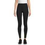 Avia Women’s High Waist Ankle Leggings with Side Pockets, Sizes XS-XXL