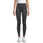 Avia Women’s High Waist Ankle Leggings with Side Pockets, Sizes XS-XXL