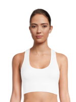 Avia Women's Medium Support Seamless Racerback Sports Bra, Sizes S-3XL