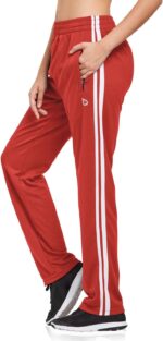 BALEAF Women's Track Pants Athletic Jogging Sweatpants Zipper Pockets Warm-Up Sports Running Pants