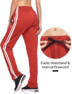 BALEAF Women's Track Pants Athletic Jogging Sweatpants Zipper Pockets Warm-Up Sports Running Pants