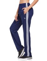 BALEAF Women's Track Pants Athletic Jogging Sweatpants Zipper Pockets Warm-Up Sports Running Pants