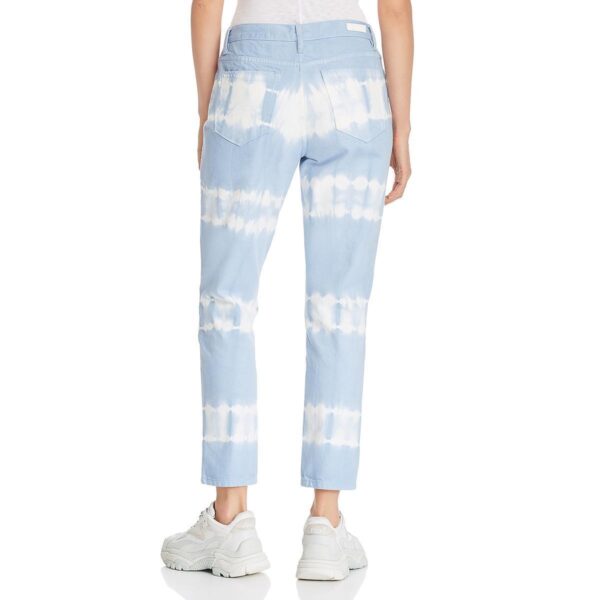 [BLANKNYC] Womens Tie-Dye High Rise Ankle Straight Leg Jeans BHFO 0065