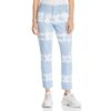 [BLANKNYC] Womens Tie-Dye High Rise Ankle Straight Leg Jeans BHFO 0065