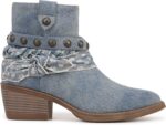 Blowfish Malibu Women's Rally Western Ankle Bootie