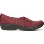 Bzees Womens Niche III Red Slip-On Sneakers Shoes 9 Medium (B,M) BHFO 5793