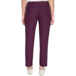 Calvin Klein Womens Purple Slim Business Dress Pants Petites 12P BHFO 1719