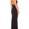 Capuffy Women Drape Neck Formal Maxi Dresses Lace Backless Cocktail Party Dress Spaghetti Straps Mermaid Evening Gown 221