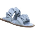 Circus by Sam Edelman Womens Iggy Blue Flat Sandals 6.5 Medium (B,M) BHFO 7331