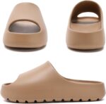 Cloud Slides for Women Men, Recovery Pillow Slides for women,EVA Anti-Slip shower shoes,Thick Sole Open Toe Garden Shoes,sandals women,mens slippers for Indoor and Outdoor