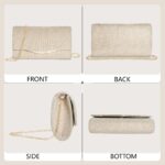 Clutch Purses for Women Formal Dressy Evening Bag Handbags Crossbody Bag for Wedding Cocktail Prom Party Elegance Charm