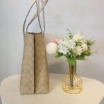 Coach 1665 Mollie Tote In Signature Canvas IN Khaki Chalk