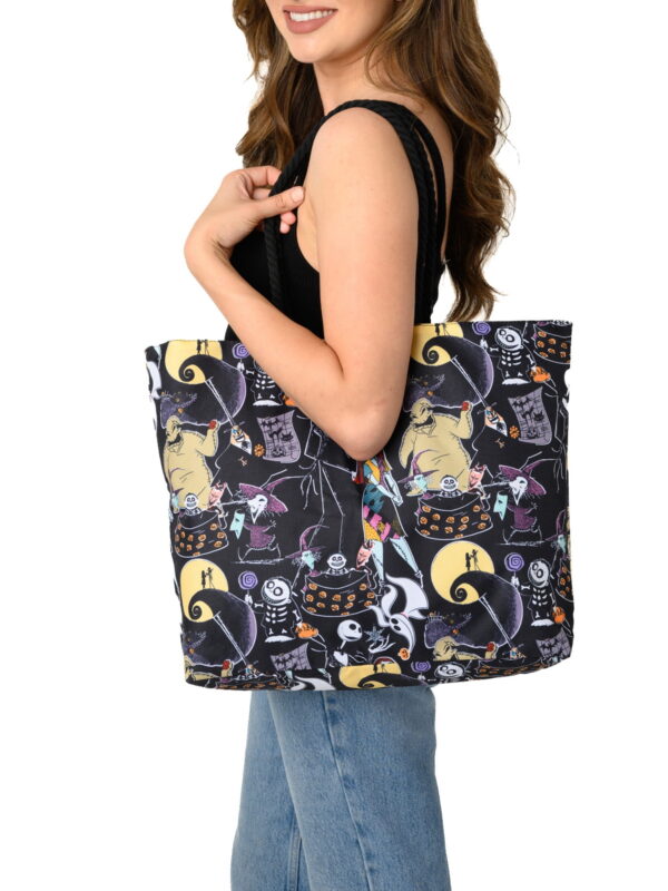 Disney Women's Jack Skellington Tote Bag Nightmare Before Christmas