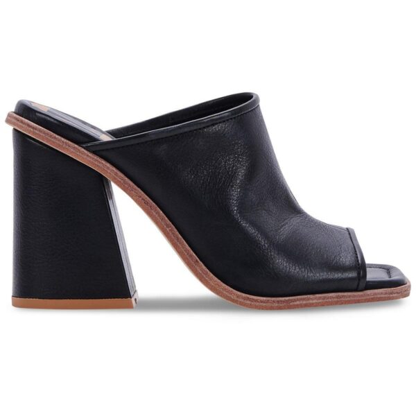 Dolce Vita Womens Mavise Black Block Heel Shoes 10 Medium (B,M) BHFO 1393