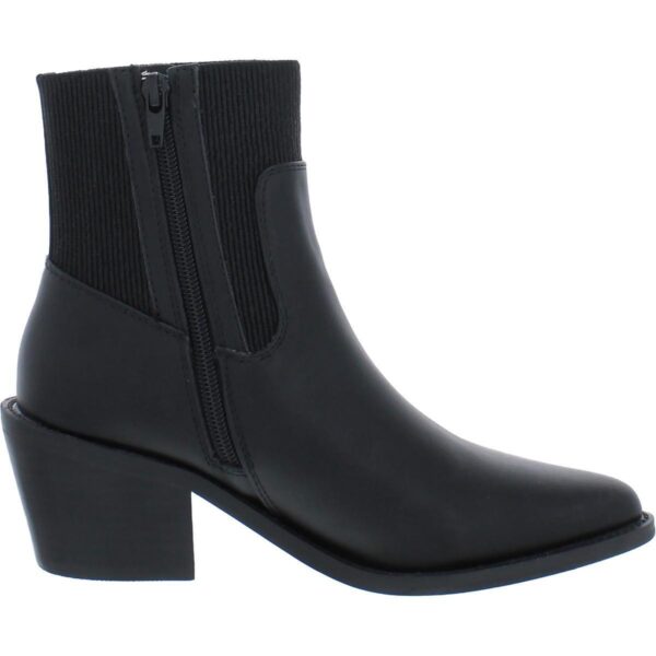 DV By Dolce Vita Womens Olystia Black Ankle Boots Shoes 7 Medium (B,M) BHFO 8791