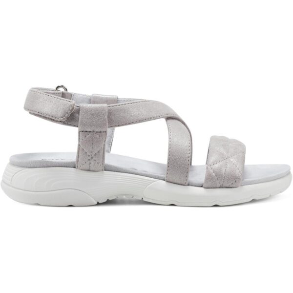 Easy Spirit Womens Treasur 2 Taupe Wedge Sandals 11 Narrow (AA,N) BHFO 9350