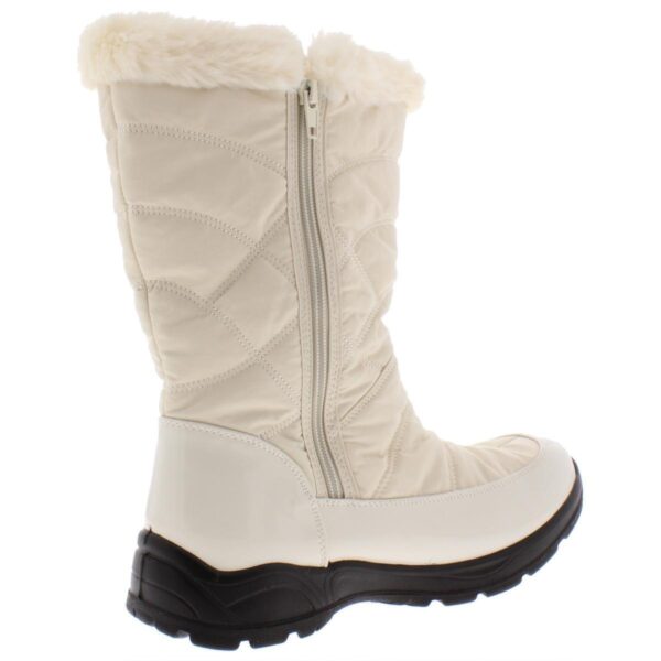 Easy Street Womens Cuddle Ivory Winter Boots Shoes 7 Medium (B,M) BHFO 1781