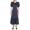 English Factory Womens Navy Cutout Long Summer Maxi Dress XS BHFO 8130