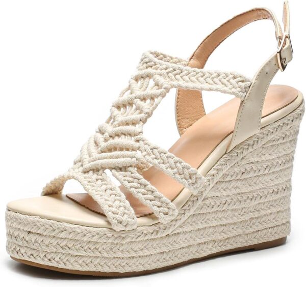 Espadrille Wedge Sandals for Women Platforms & Wedges