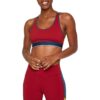 Fourlaps Womens Circuit Red Yoga Fitness Sports Bra Athletic XS BHFO 9093