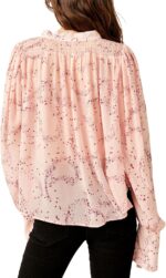 Free People Stars Align Printed Top