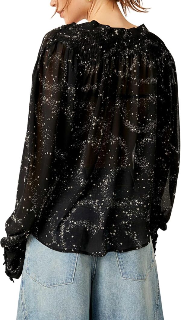 Free People Stars Align Printed Top