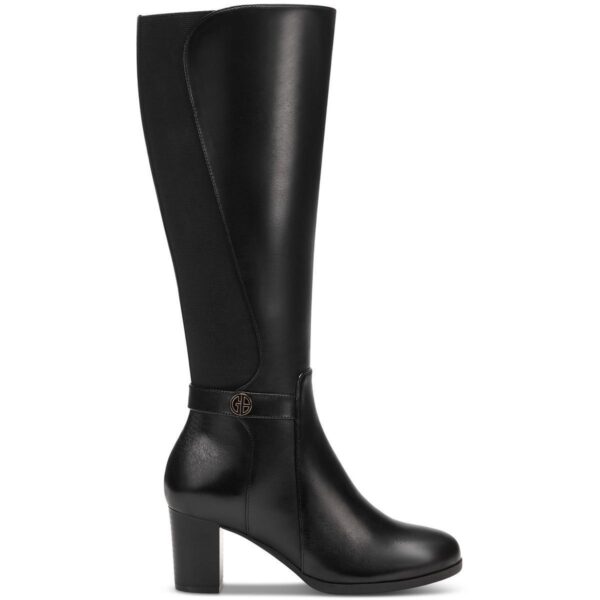 Giani Bernini Womens Black Tall Knee-High Boots Shoes 5.5 Medium (B,M) BHFO 9473