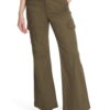 Gloria Vanderbilt Women's High Rise Wide Leg Cargo Jeans, Regular and Short Inseams, Sizes 2-18