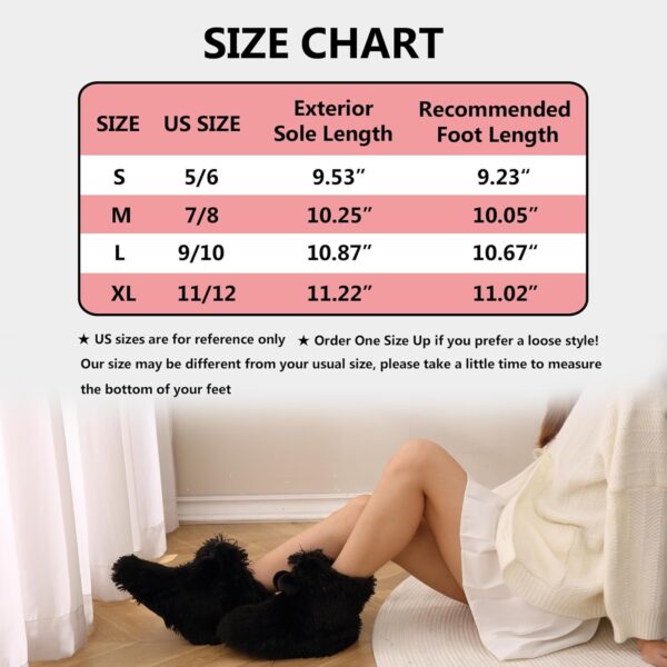 Home Slipper Women's Soft Fleece Plush Warm Indoor House Slipper Boots Shoes