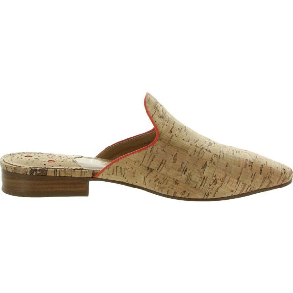 Jack Rogers Womens Delaney Brown Cork Mules Shoes 8.5 Medium (B,M) BHFO 2918