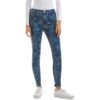 Jen7 Womens Blue Floral High-Rise Denim Skinny Jeans 0 BHFO 8032