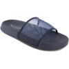 Juicy Couture Womens Wryter Navy Slide Sandals Shoes 8 Medium (B,M) BHFO 8701