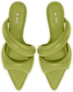 JW PEI Women's Sara Mule Heeled Sandals