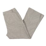 Karl Lagerfeld Paris Womens White Houndstooth Cropped Dress Pants 12 BHFO 5432