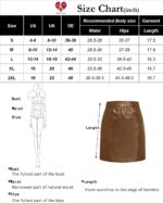 Kate Kasin Women Faux Leather Mini Skirt High Waisted Bodycon Mini Pencil Skirt with Pocket