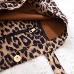 Leopard Shoulder Bag Soft & Lightweight Large Tote Purse Handbag Travel Satchel Gift for Women