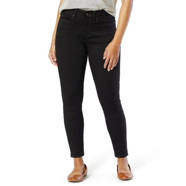 Levi Strauss Signature Women's and Women's Plus Mid Rise Skinny Jeans, Available in 27", 29", 31" Inseams, Sizes 2-28