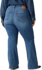 Levi's Women's 726 High Rise Flare Jeans (Also Available in Plus)