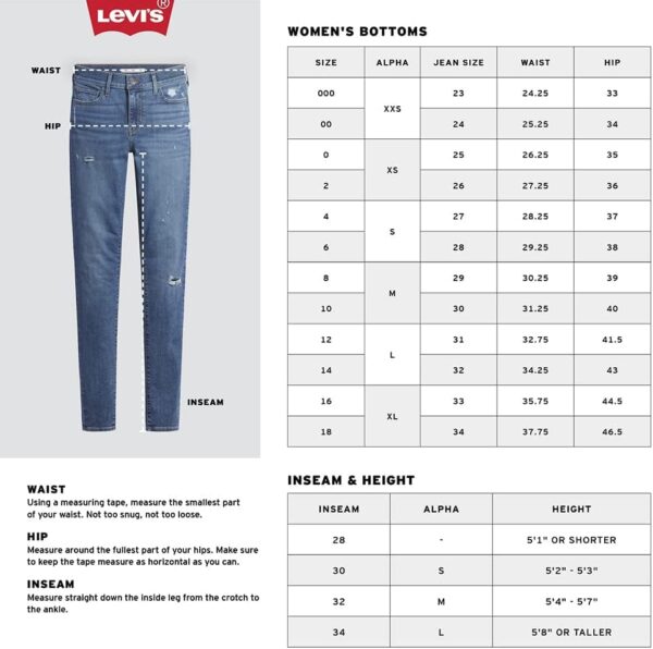 Levi's Women's 726 High Rise Flare Jeans (Also Available in Plus)