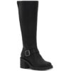 Lucky Brand Womens Scoty Black Knee-High Boots Shoes 5.5 Medium (B,M) BHFO 1612