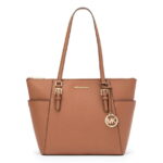 Michael Kors Charlotte Large Top Zip Tote Luggage