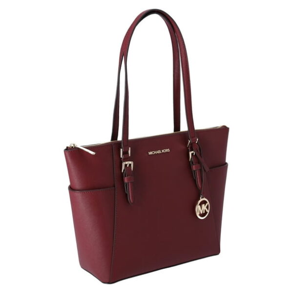 Michael Kors Charlotte Large Top Zip Tote Luggage