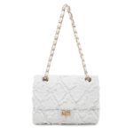 MKP Women Small Shoulder Bags Quilted Crossbody Distressed Jean Denim Purse Evening Bag Clutch Handbag with Chain Strap