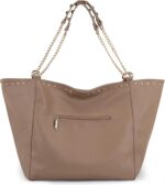 Montana West Oversize Tote Bag for Women Shoulder Purses with Chain Handbags